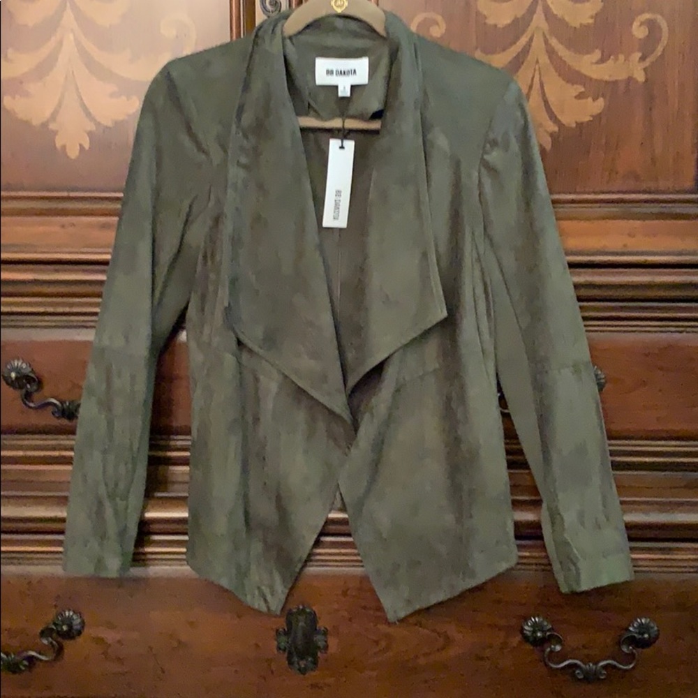 BB Dakota Suede ‘Feel’ Open Jacket